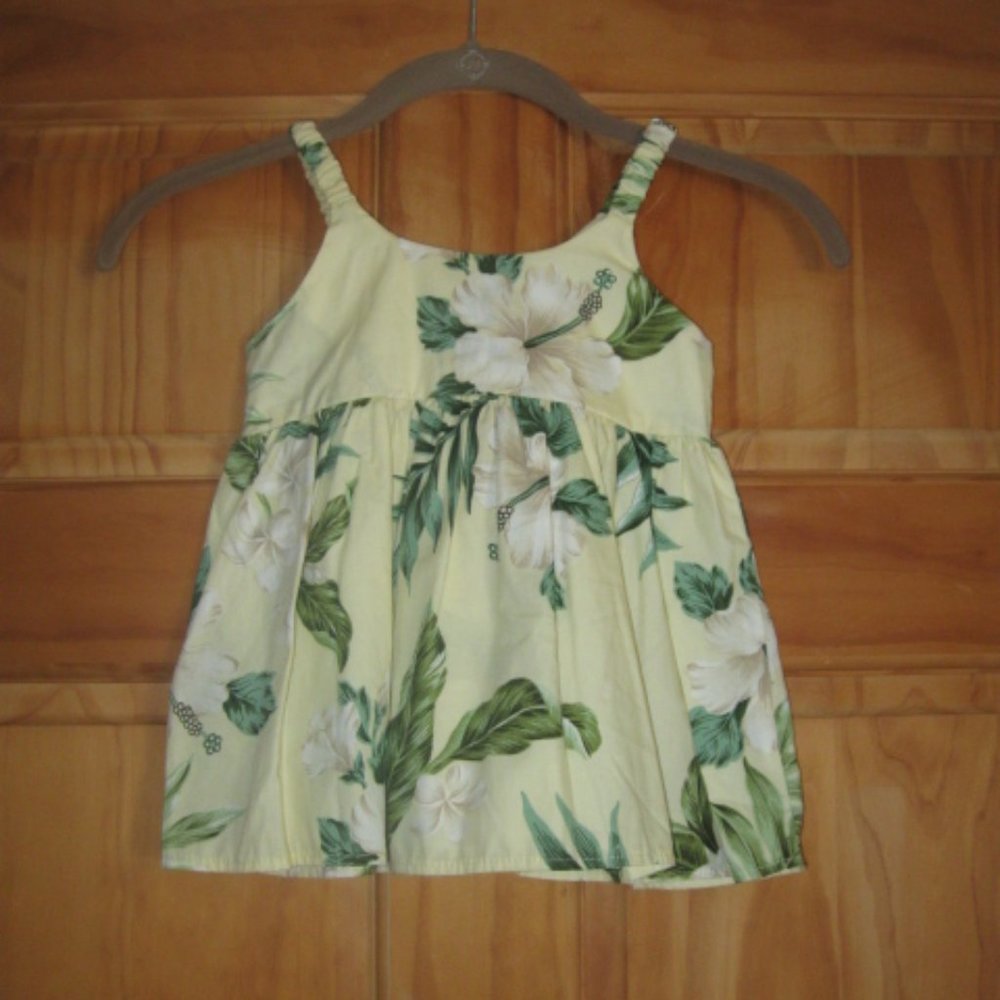 5/$30 Girls KY's Yellow Flower Dress